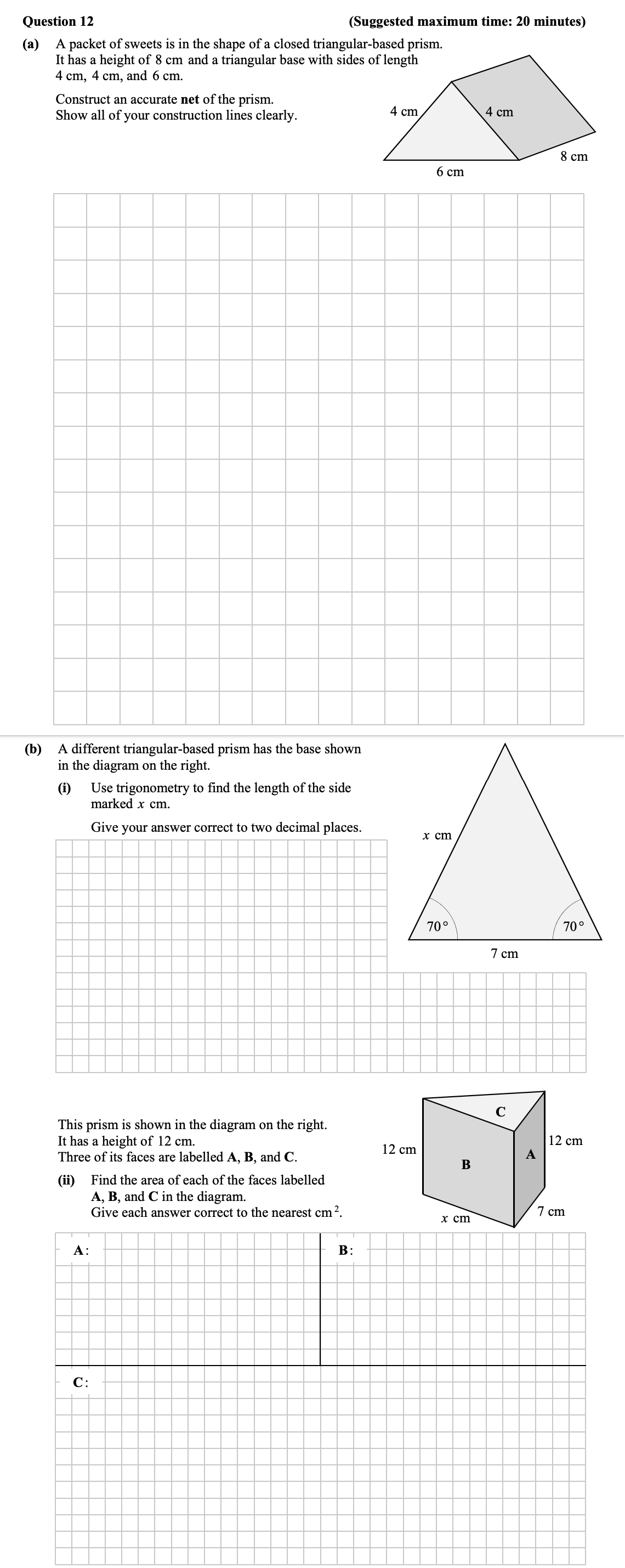 A-packet-of-sweets-is-in-the-shape-of-a-closed-triangular-based-prism-Junior Cycle Mathematics-Question 12-2016.png