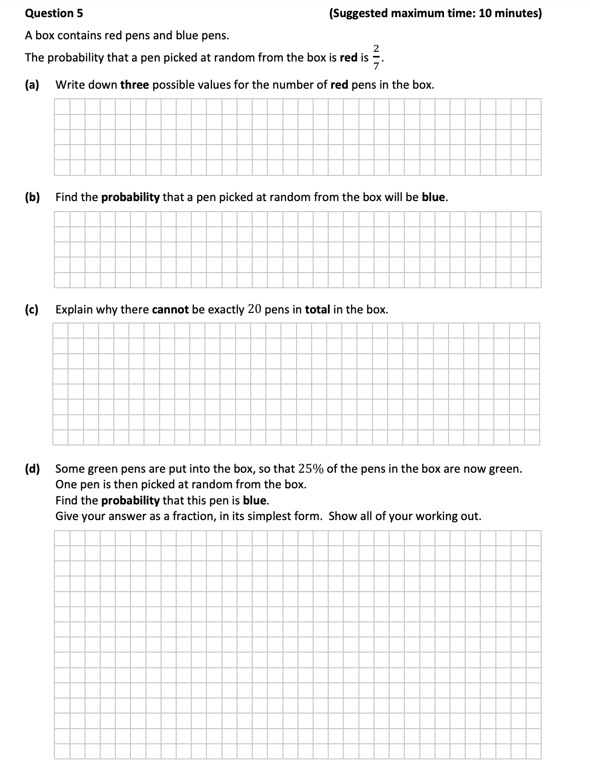 A-box-contains-red-pens-and-blue-pens-Junior Cycle Mathematics-Question 5-2017.png