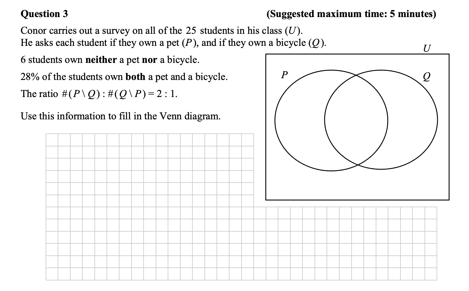 Conor-carries-out-a-survey-on-all-of-the-25-students-in-his-class-(U)-Junior Cycle Mathematics-Question 3-2016.png