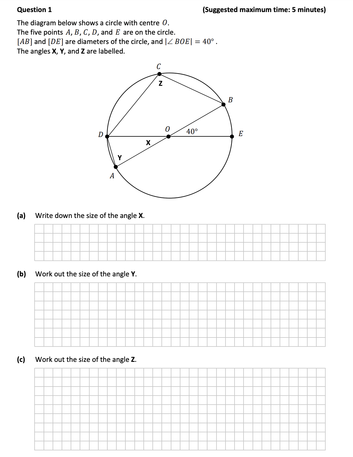 The-diagram-below-shows-a-circle-with-centre-O-Junior Cycle Mathematics-Question 1-2018.png