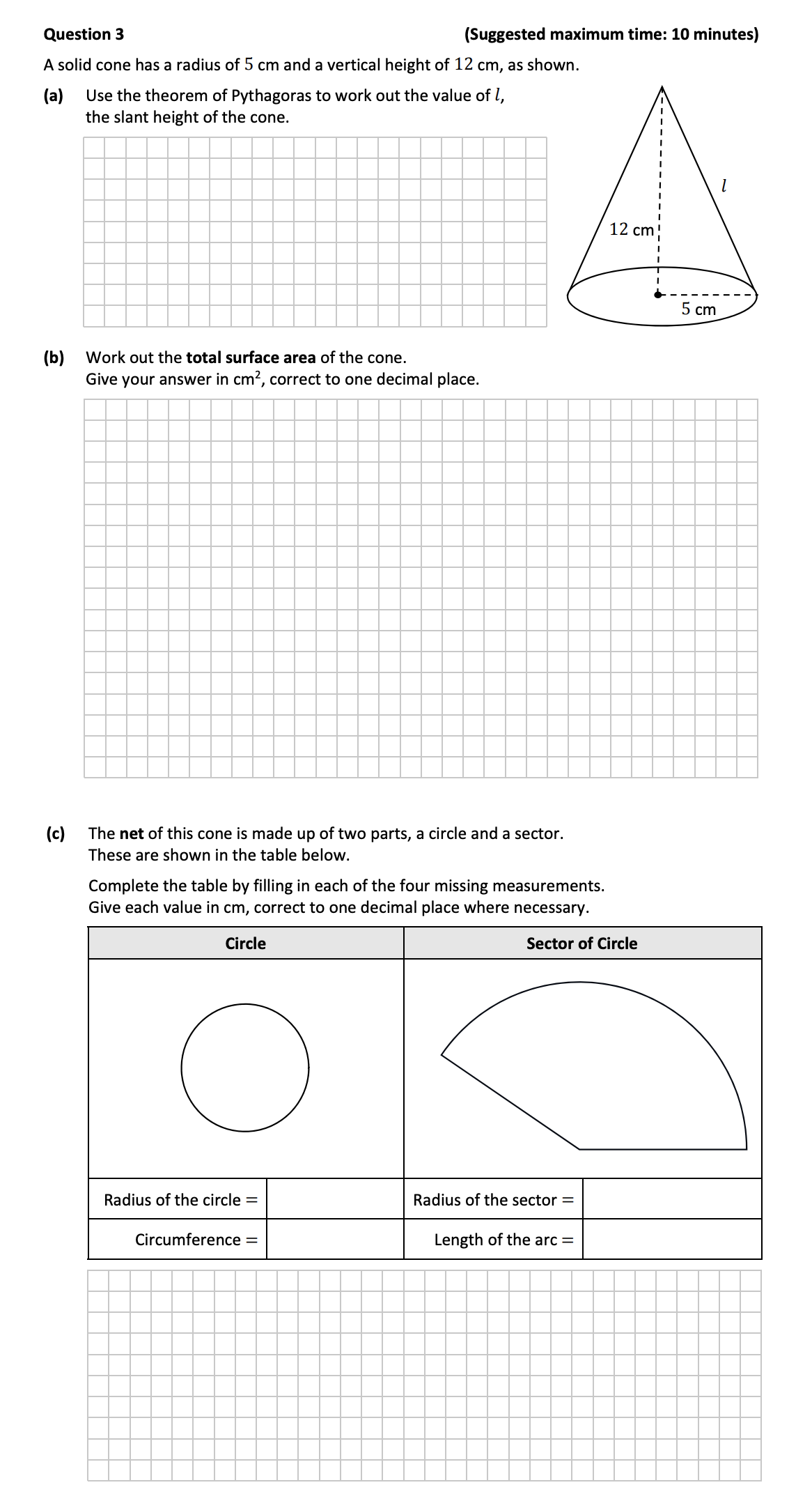 A-solid-cone-has-a-radius-of-5-cm-and-a-vertical-height-of-12-cm,-as-shown-Junior Cycle Mathematics-Question 3-2018.png
