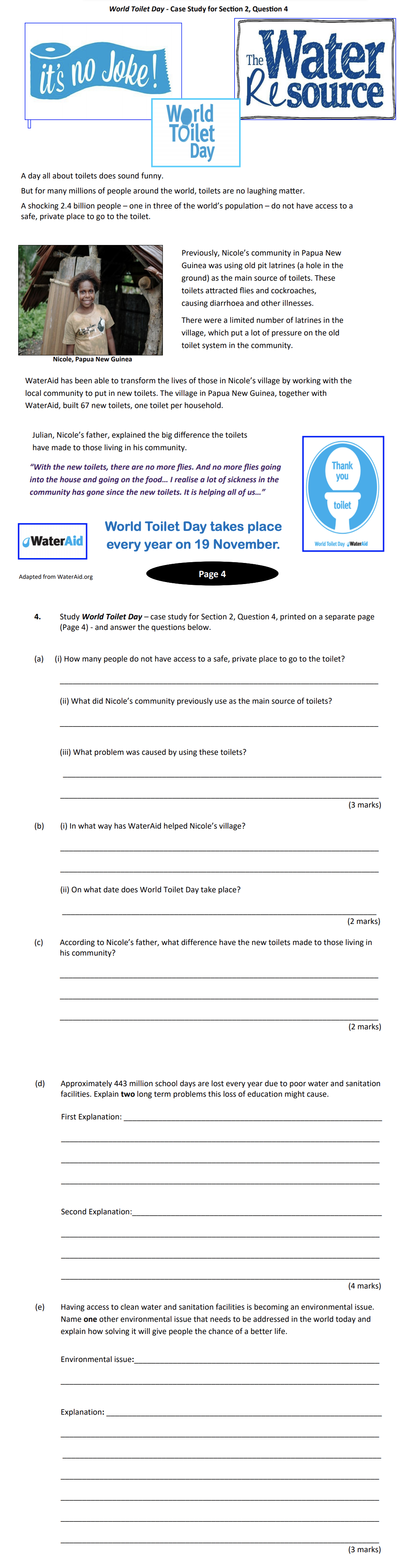 Study-World-Toilet-Day-–-case-study-for-Section-2,-Question-4,-printed-on-a-separate-page-(Page-4)---and-answer-the-questions-below-Junior Cycle CSPE-Question 4-2018.png