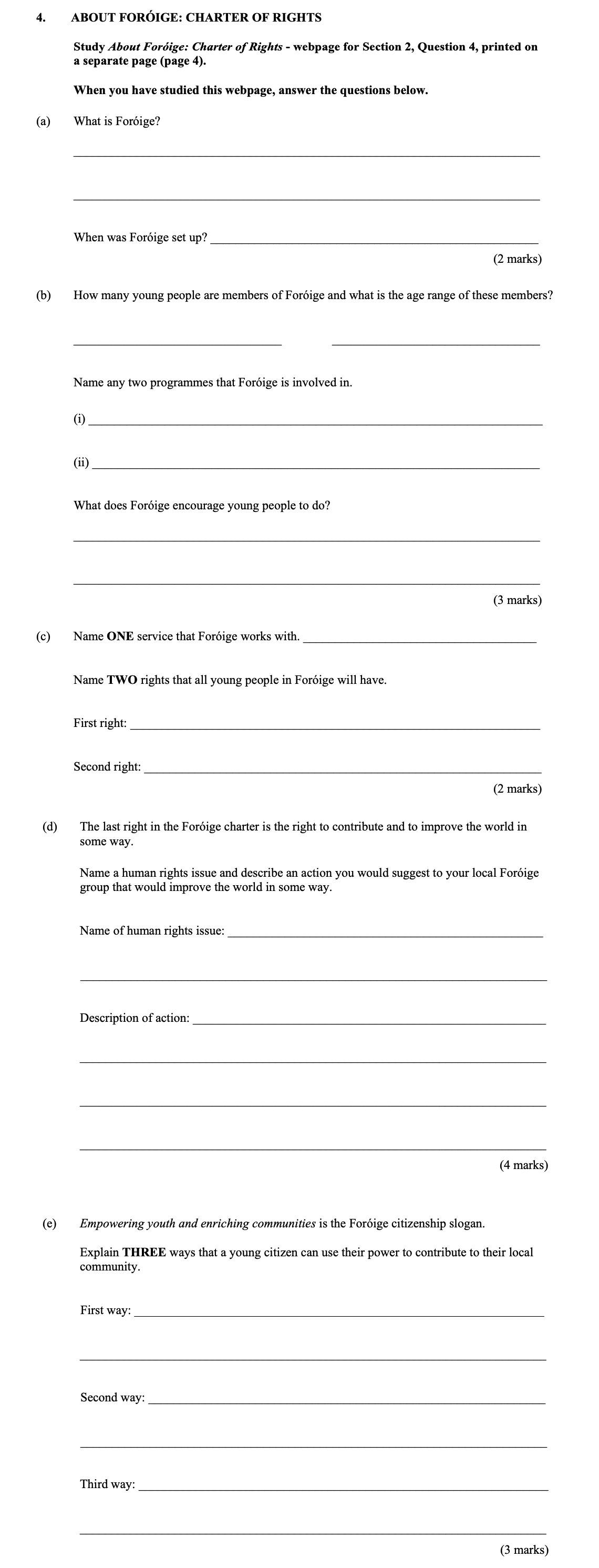 What-is-Foróige?--Foróige-is-a-(the-biggest)-youth-organisation-in-Ireland-Junior Cycle CSPE-Question 4-2016.png