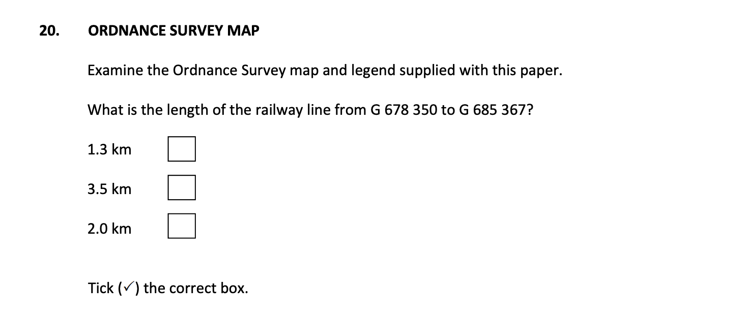Examine-the-Ordnance-Survey-map-and-legend-supplied-with-this-paper-Junior Cycle Geography-Question 20-2018.png