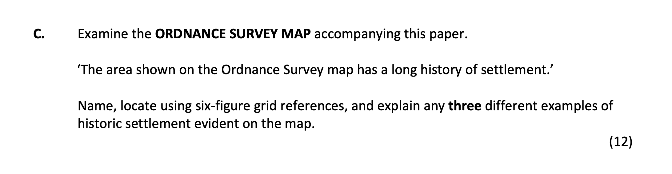 Examine-the-ORDNANCE-SURVEY-MAP-accompanying-this-paper-Junior Cycle Geography-Question C-2017.png