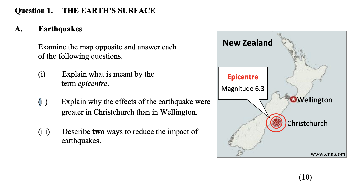 Examine-the-map-opposite-and-answer-each-of-the-following-questions-Junior Cycle Geography-Question 1-2015.png