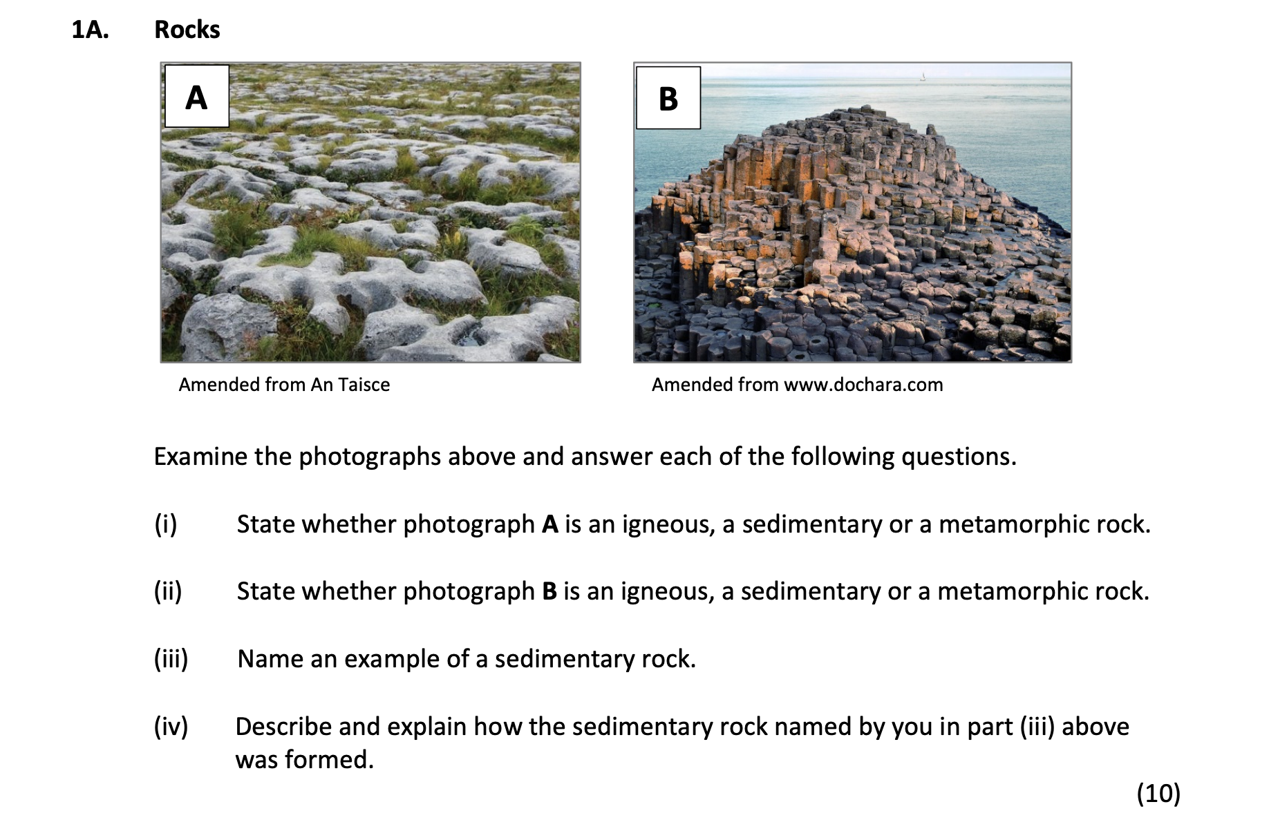 Examine-the-photographs-above-and-answer-each-of-the-following-questions-Junior Cycle Geography-Question 1A-2018.png