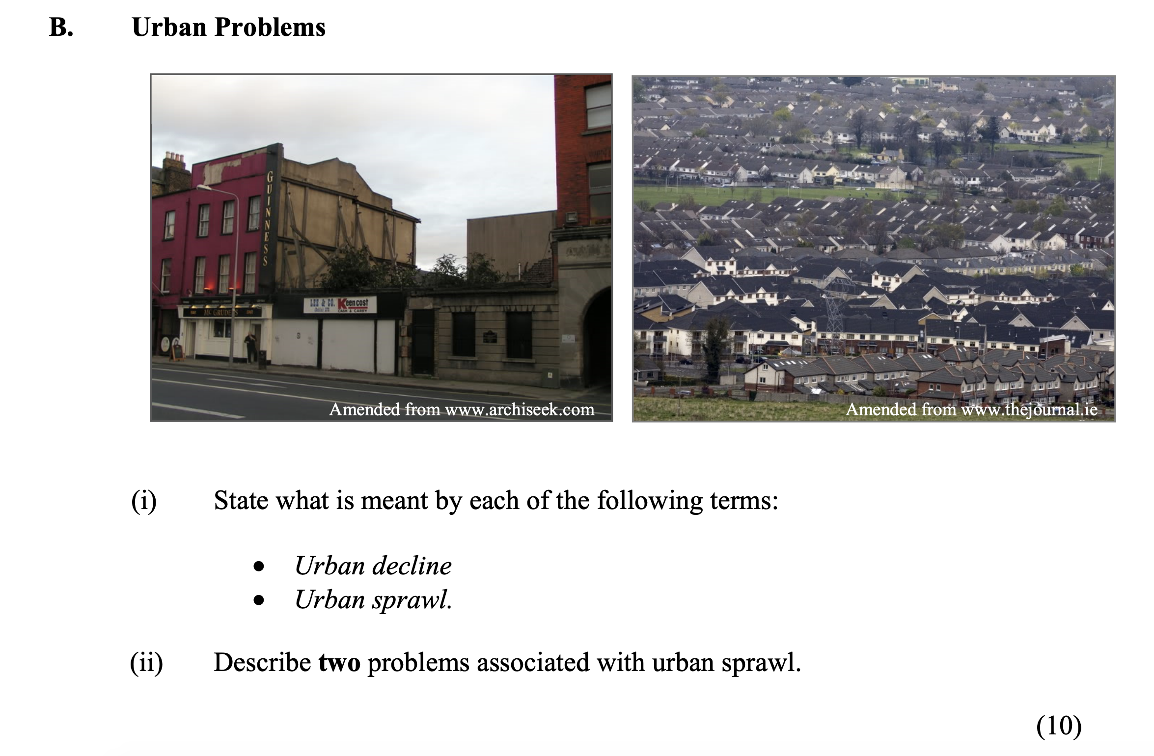 State-what-is-meant-by-each-of-the-following-terms:----Urban-decline-Junior Cycle Geography-Question B-2016.png