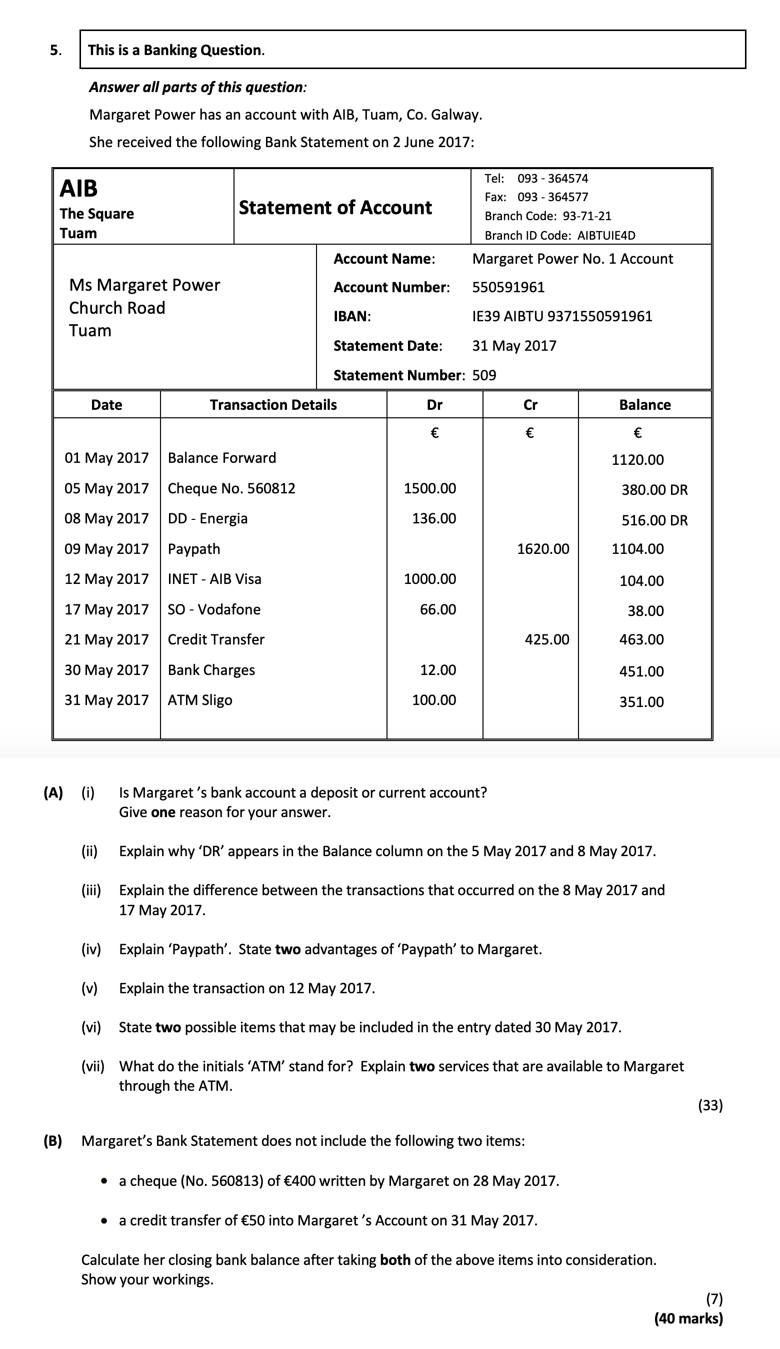 This-is-a-Banking-Question-Junior Cycle Business Studies-Question 5-2017.png