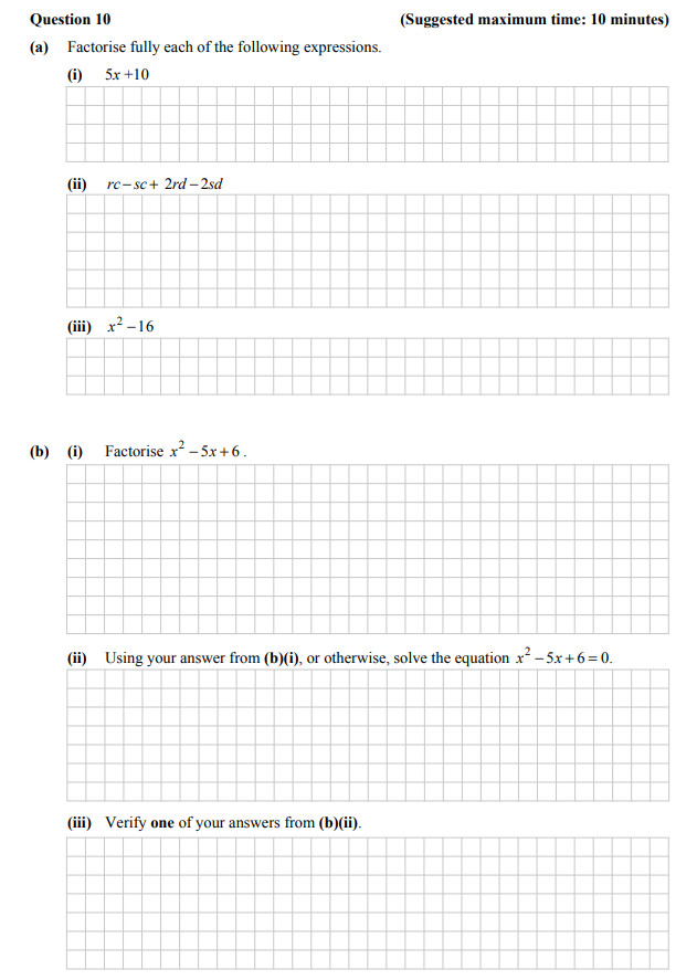 Factorise-fully-each-of-the-following-expressions-Junior Cycle Mathematics-Question 10-2014.png