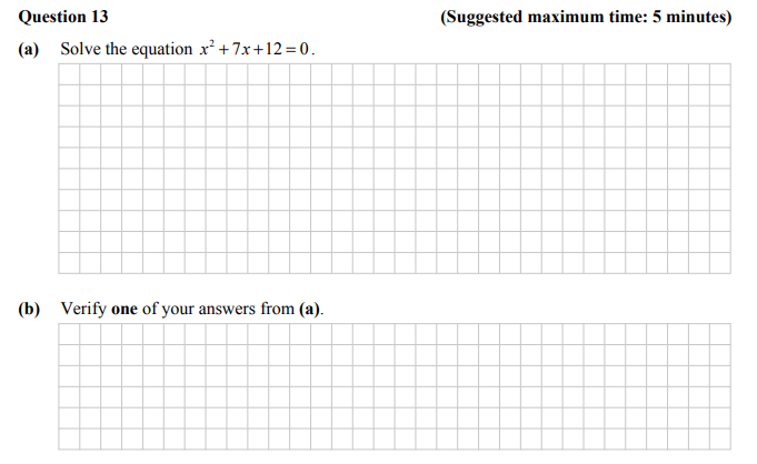 Question-13--(a)-Solve-the-equation-$x^2-+-7x-+-12-=-0$-Junior Cycle Mathematics-Question 13-2015.png