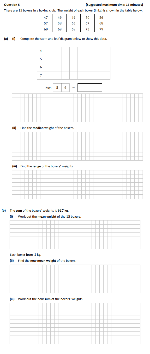 There-are-15-boxers-in-a-boxing-club-Junior Cycle Mathematics-Question 5-2018.png
