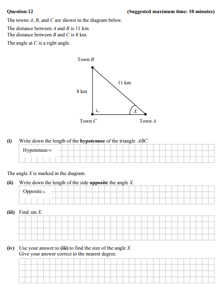 The-towns-A,-B,-and-C-are-shown-in-the-diagram-below-Junior Cycle Mathematics-Question 12-2014.png