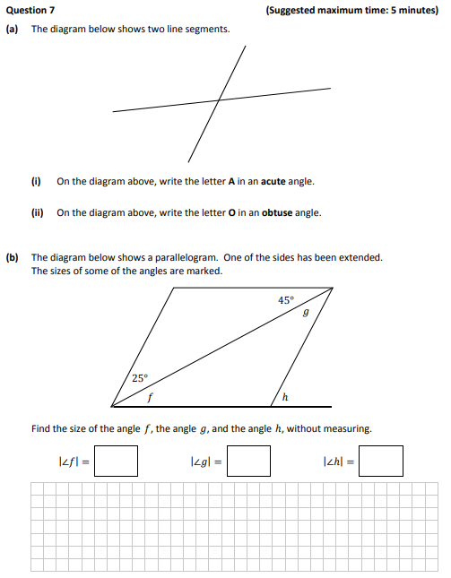 The-diagram-below-shows-two-line-segments-Junior Cycle Mathematics-Question 7-2017.png