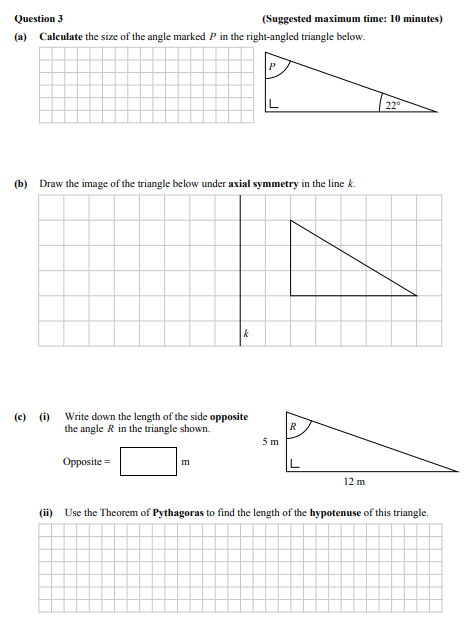 Calculate-the-size-of-the-angle-marked-P-in-the-right-angled-triangle-below-Junior Cycle Mathematics-Question 3-2015.png