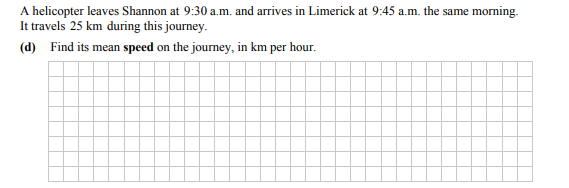 A-helicopter-leaves-Shannon-at-9:30-a.m-Junior Cycle Mathematics-Question d-2016.png