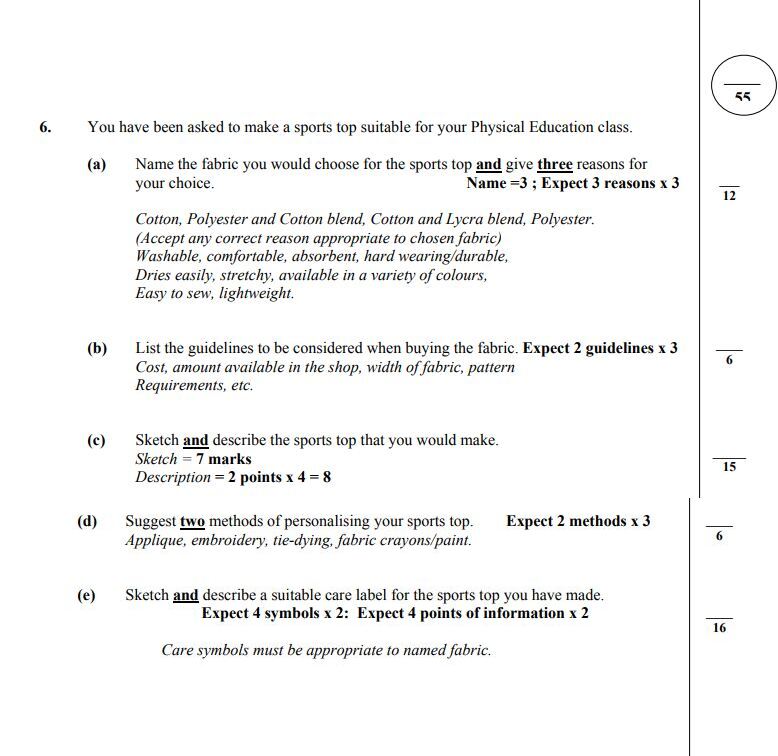 You-have-been-asked-to-make-a-sports-top-suitable-for-your-Physical-Education-class-Junior Cycle Home Economics-Question 6-2007.png