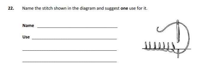 Name-the-stitch-shown-in-the-diagram-and-suggest-one-use-for-it-Junior Cycle Home Economics-Question 22-2017.png