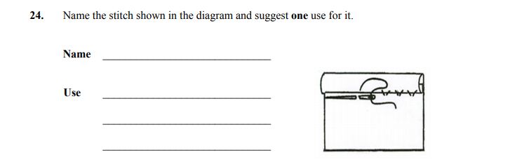 Name-the-stitch-shown-in-the-diagram-and-suggest-one-use-for-it-Junior Cycle Home Economics-Question 24-2016.png