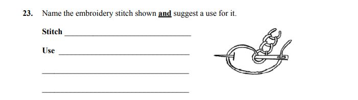 Name-the-embroidery-stitch-shown-and-suggest-a-use-for-it-Junior Cycle Home Economics-Question 23-2011.png