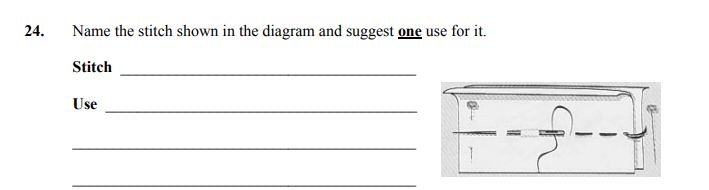 Name-the-stitch-shown-in-the-diagram-and-suggest-one-use-for-it-Junior Cycle Home Economics-Question 24-2010.png