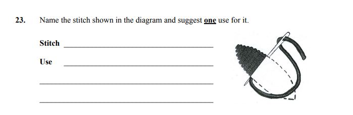 Name-the-stitch-shown-in-the-diagram-and-suggest-one-use-for-it-Junior Cycle Home Economics-Question 23-2008.png