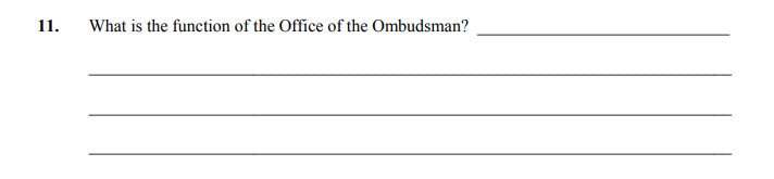 What-is-the-function-of-the-Office-of-the-Ombudsman?------Junior Cycle Home Economics-Question 11-2005.png