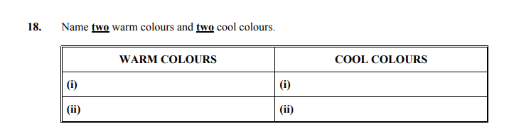 Name-two-warm-colours-and-two-cool-colours-Junior Cycle Home Economics-Question 18-2007.png
