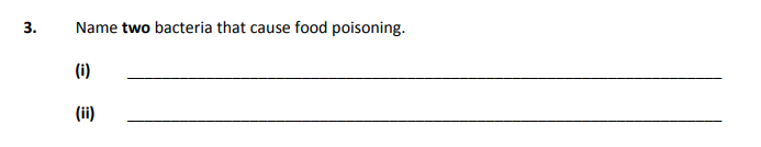 Name-two-bacteria-that-cause-food-poisoning-Junior Cycle Home Economics-Question 3-2017.png