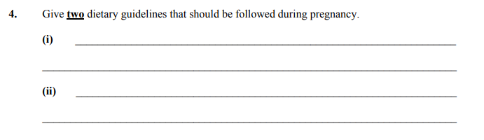 Give-two-dietary-guidelines-that-should-be-followed-during-pregnancy-Junior Cycle Home Economics-Question 4-2010.png
