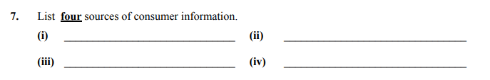 List-four-sources-of-consumer-information-Junior Cycle Home Economics-Question 7-2011.png