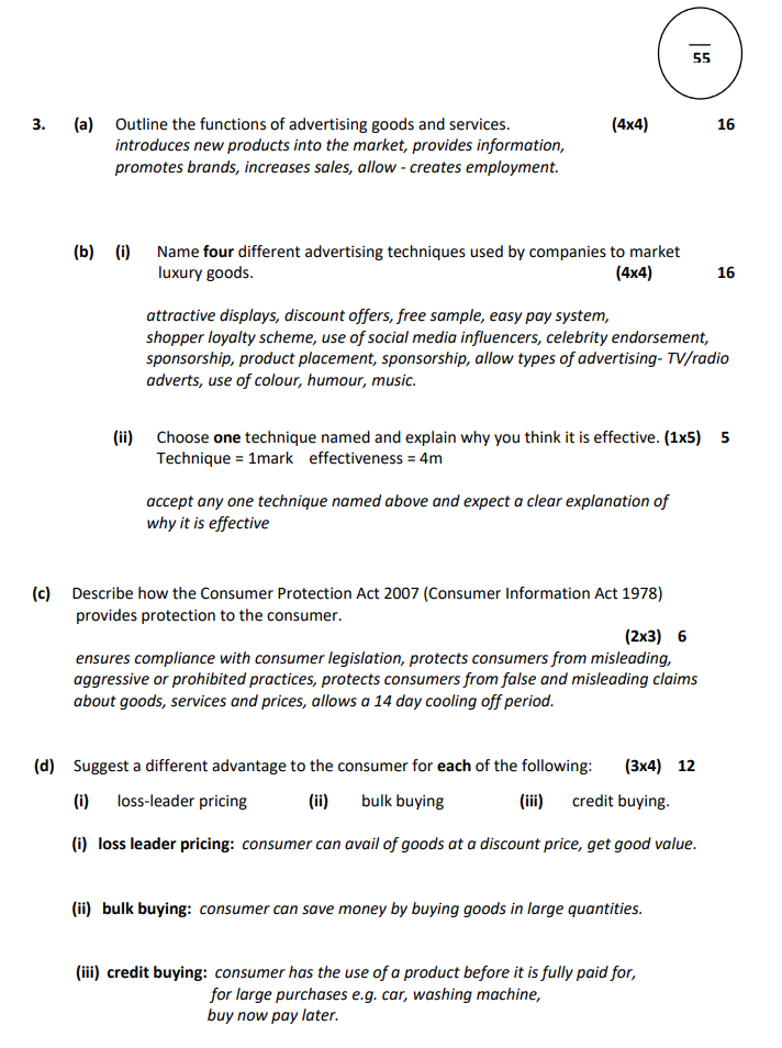 3.-(a)-Outline-the-functions-of-advertising-goods-and-services-Junior Cycle Home Economics-Question 3-2019.png
