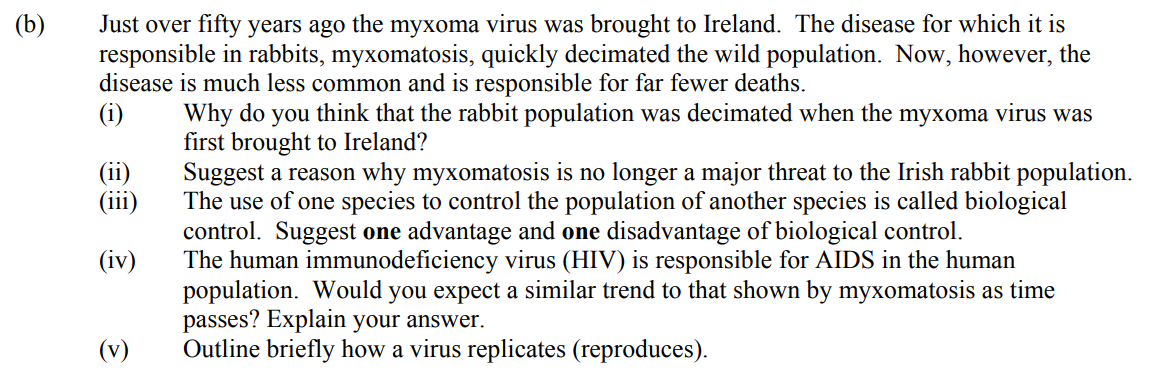 Just-over-fifty-years-ago-the-myxoma-virus-was-brought-to-Ireland-Leaving Cert Biology-Question b-2008.png