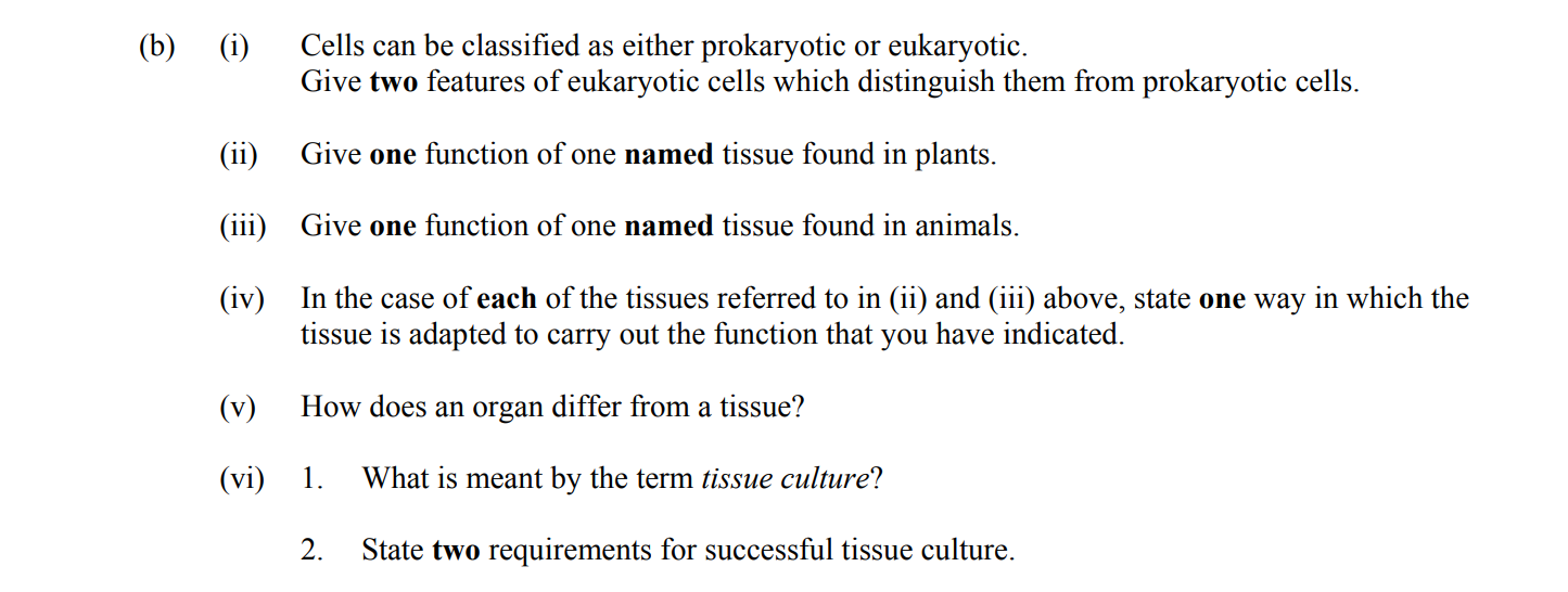 Cells-can-be-classified-as-either-prokaryotic-or-eukaryotic-Leaving Cert Biology-Question 14 (b)-2016.png