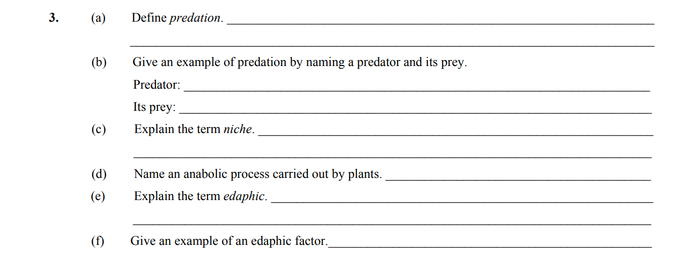 3.-(a)-Define-predation-Leaving Cert Biology-Question 3-2009.png
