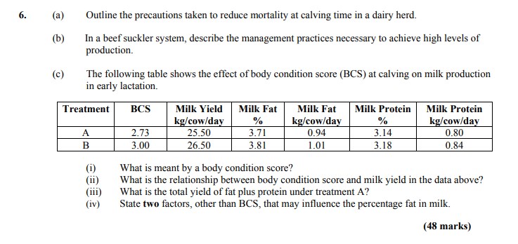 Outline-the-precautions-taken-to-reduce-mortality-at-calving-time-in-a-dairy-herd-Leaving Cert Agricultural Science-Question 6-2007.png