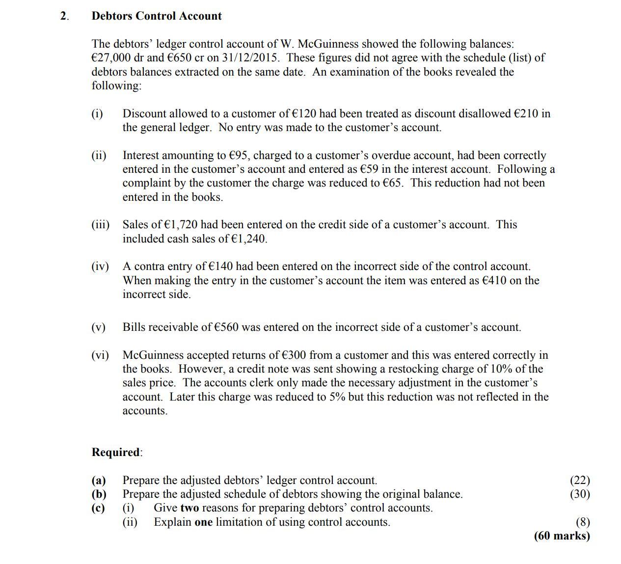 Debtors-Control-Account--The-debtors'-ledger-control-account-of-W-Leaving Cert Accounting-Question 2-2016.png