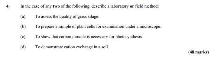 In-the-case-of-any-two-of-the-following,-describe-a-laboratory-or-field-method:--(a)-To-assess-the-quality-of-grass-silage-Leaving Cert Agricultural Science-Question 4-2012.png