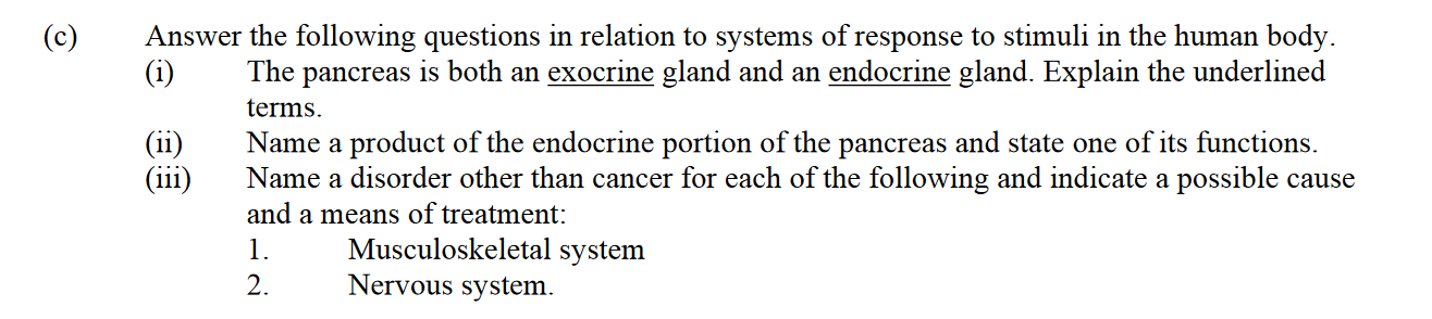 Answer-the-following-questions-in-relation-to-systems-of-response-to-stimuli-in-the-human-body-Leaving Cert Biology-Question c-2005.png
