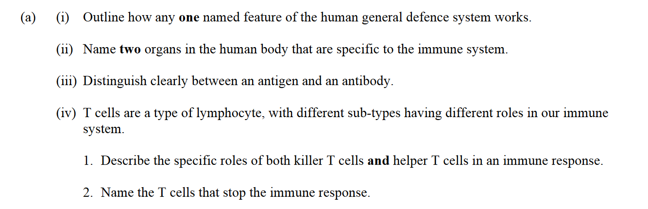 Outline-how-any-one-named-feature-of-the-human-general-defence-system-works-Leaving Cert Biology-Question 14(a)-2015.png
