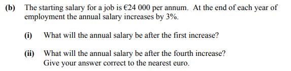 The-starting-salary-for-a-job-is-€24-000-per-annum-Leaving Cert Mathematics-Question b-2010.png