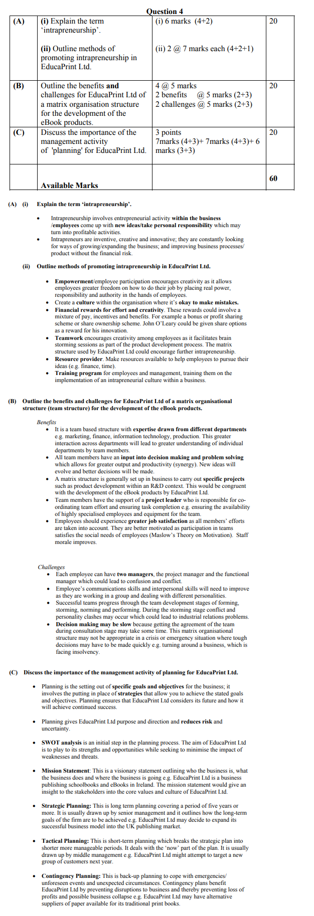 A)-Explain-the-term-'intrapreneurship'-Leaving Cert Business-Question 4-2013.png
