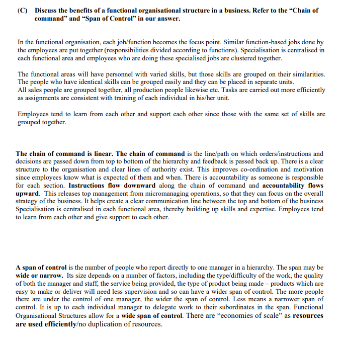 Discuss-the-benefits-of-a-functional-organisational-structure-in-a-business-Leaving Cert Business-Question C-2010.png