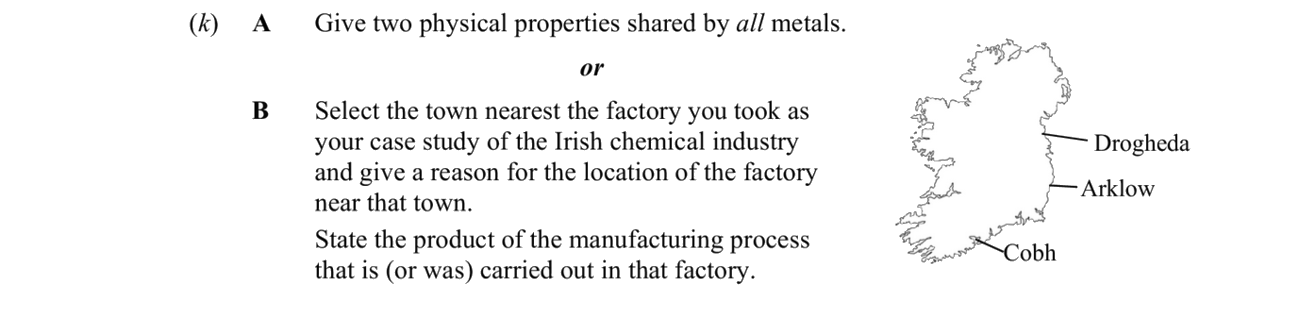 Give-two-physical-properties-shared-by-all-states-Leaving Cert Chemistry-Question A-2016.png
