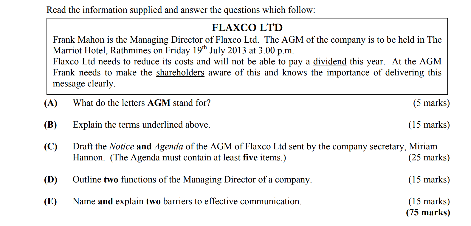 Read-the-information-supplied-and-answer-the-questions-which-follow:--FLAXCO-LTD--Frank-Mahon-is-the-Managing-Director-of-Flaxco-Ltd-Leaving Cert Business-Question Question 1-2013.png