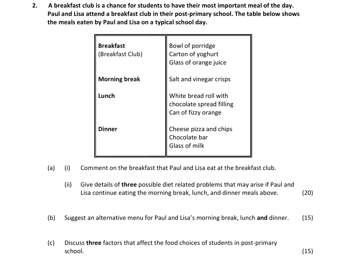 2.-(a)-Describe-the-foods-that-Paul-and-the-types-of-foods-he-enjoys-Leaving Cert Home Economics-Question 2-2017.png
