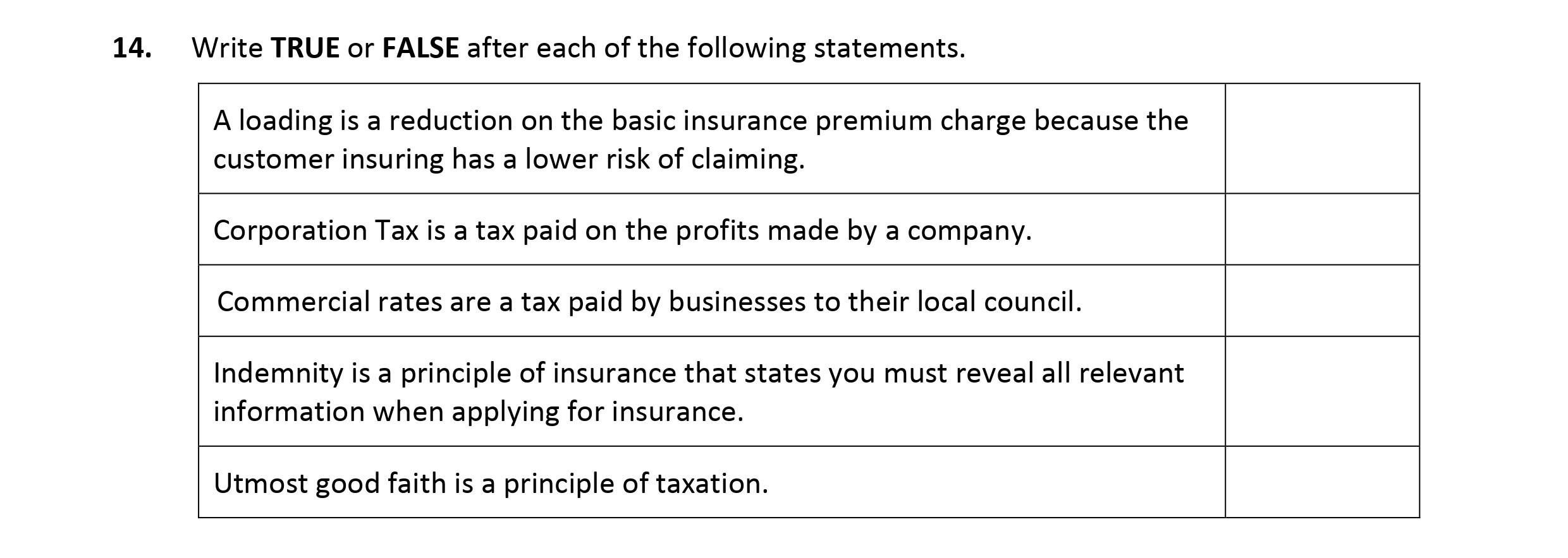 Write-TRUE-or-FALSE-after-each-of-the-following-statements-Leaving Cert Business-Question 14-2017.png