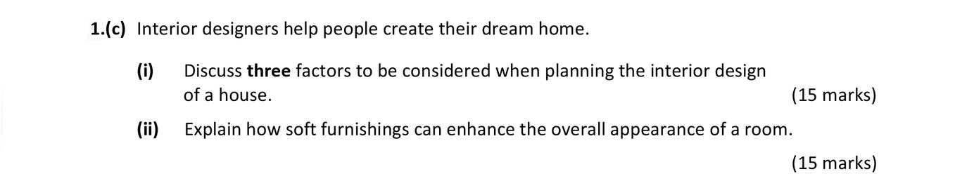 Interior-designers-help-people-create-their-dream-home-Leaving Cert Home Economics-Question 1(c)-2021.png