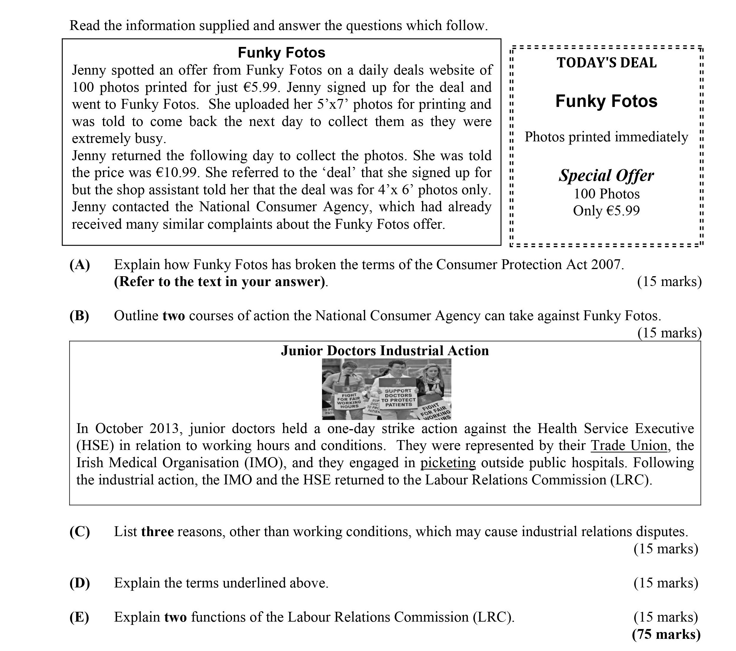 Explain-how-Funky-Fotos-has-broken-terms-of-the-Consumer-Protection-Act-2007-Leaving Cert Business-Question A-2014.png