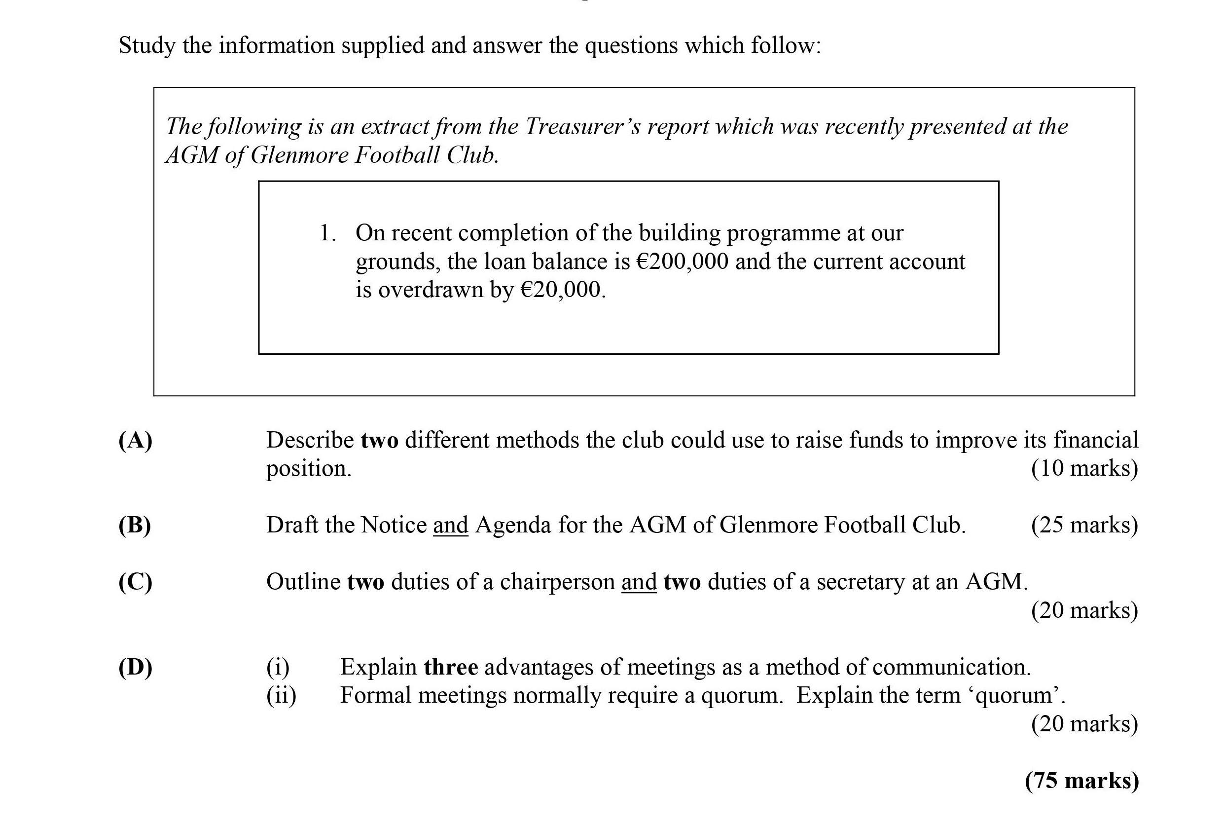 Study-the-information-supplied-and-answer-the-questions-which-follow:--The-following-is-an-extract-from-the-Treasurer’s-report-which-was-recently-presented-at-the-AGM-of-Glenmore-Football-Club-Leaving Cert Business-Question 1-2006.png